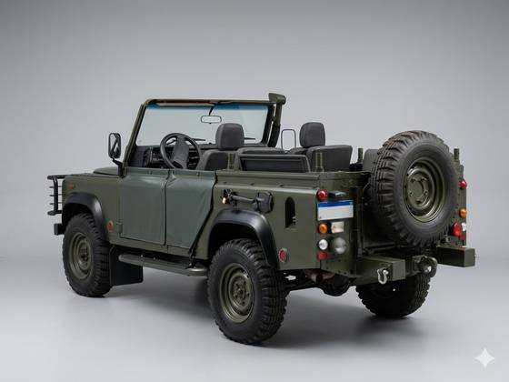 LAND ROVER DEFENDER 2.5 CSW 110 4X4 TURBO DIESEL 4P MANUAL